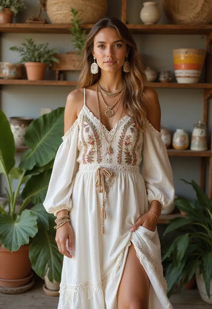 10 Eclectic Furniture Choices That Will Transform Your Boho She Shed into a Dreamy Retreat! - 8. Artisan Shelves – Display Your Soul