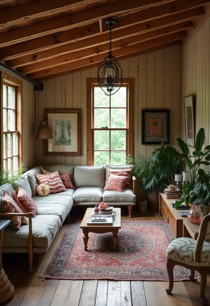10 Stunning Boho She Shed Decor Ideas That Will Make You Want to Move In! - 6. Vintage Furniture Finds