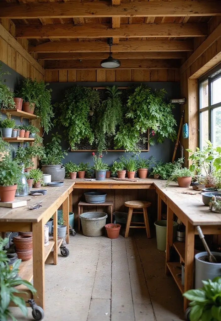 10 Stunning DIY Shed Transformations That Will Make You Want One Now! - 4. Garden Workshop