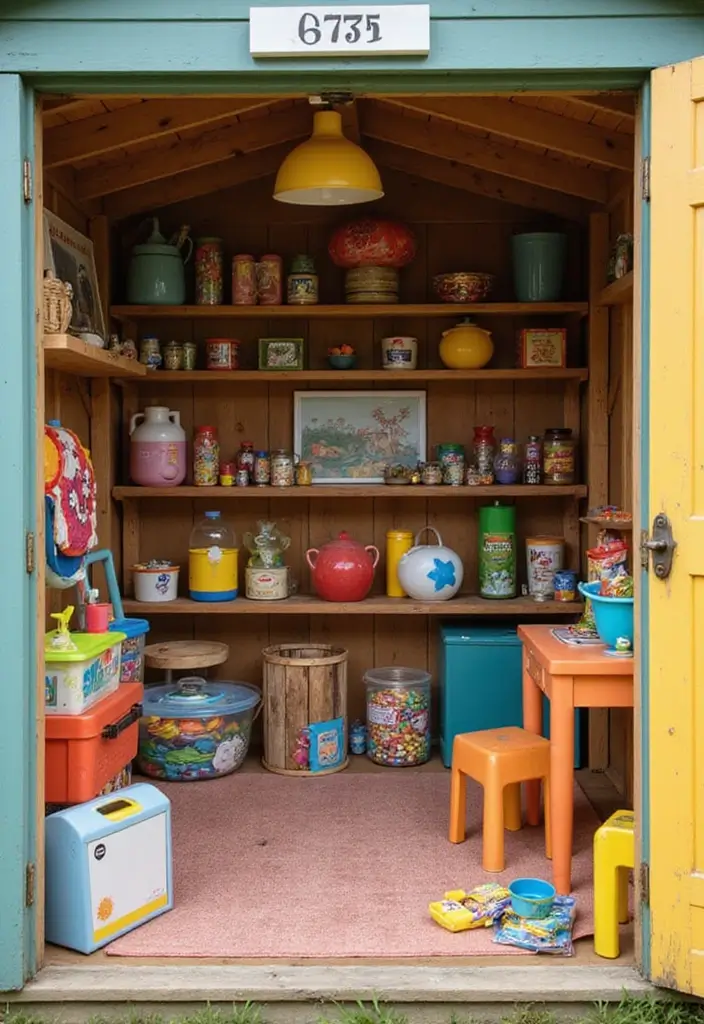 10 Stunning DIY Shed Transformations That Will Make You Want One Now! - 9. Kids’ Playroom Escape