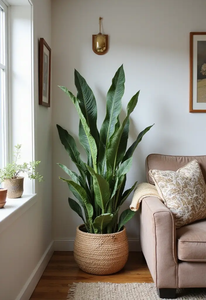 10 Stunning Plants for Your She Shed That Will Make It Feel Like a Boho Paradise! - 2. Snake Plant (Sansevieria trifasciata)