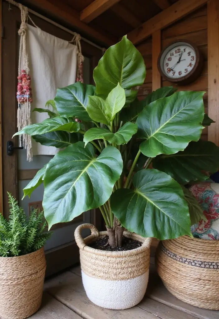 10 Stunning Plants for Your She Shed That Will Make It Feel Like a Boho Paradise! - 3. Fiddle Leaf Fig (Ficus lyrata)