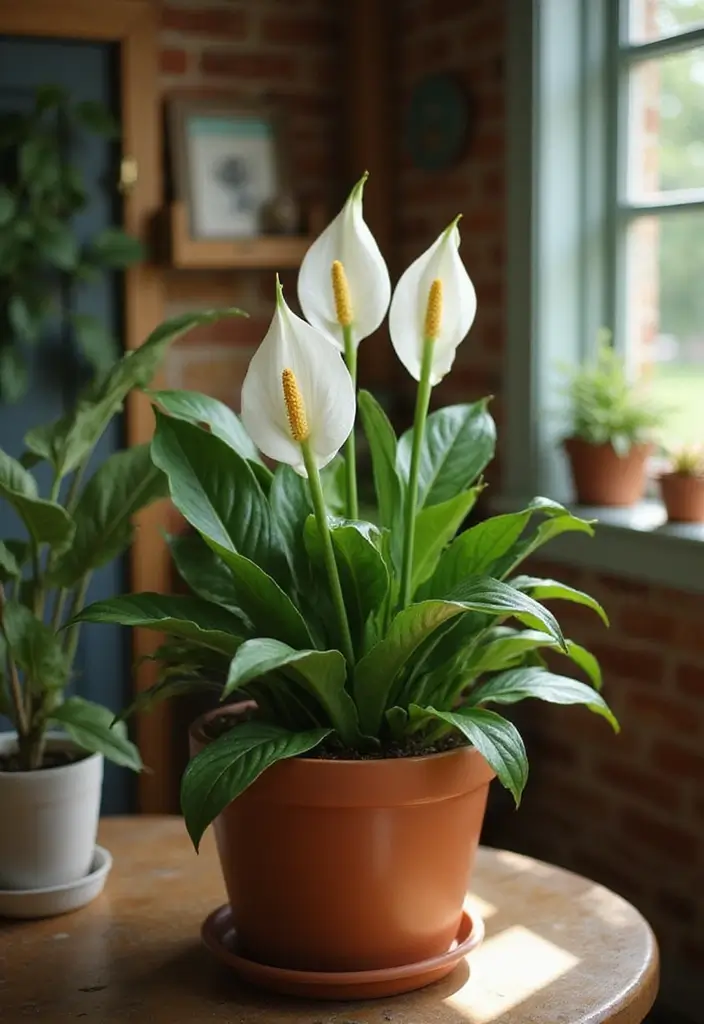 10 Stunning Plants for Your She Shed That Will Make It Feel Like a Boho Paradise! - 4. Peace Lily (Spathiphyllum)