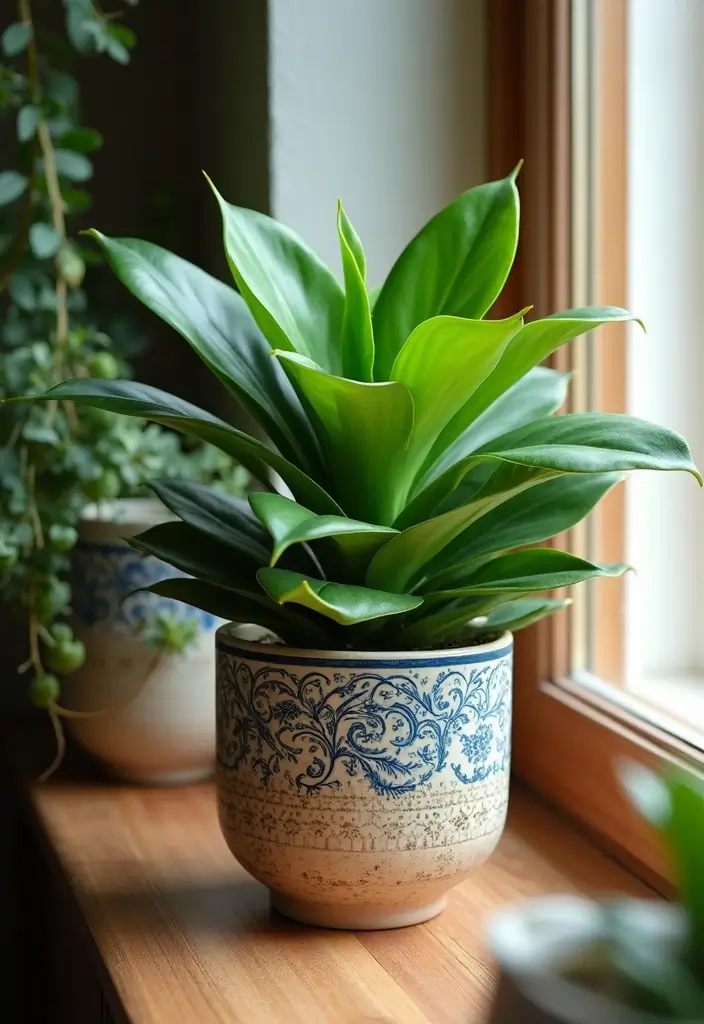 10 Stunning Plants for Your She Shed That Will Make It Feel Like a Boho Paradise! - 6. ZZ Plant (Zamioculcas zamiifolia)