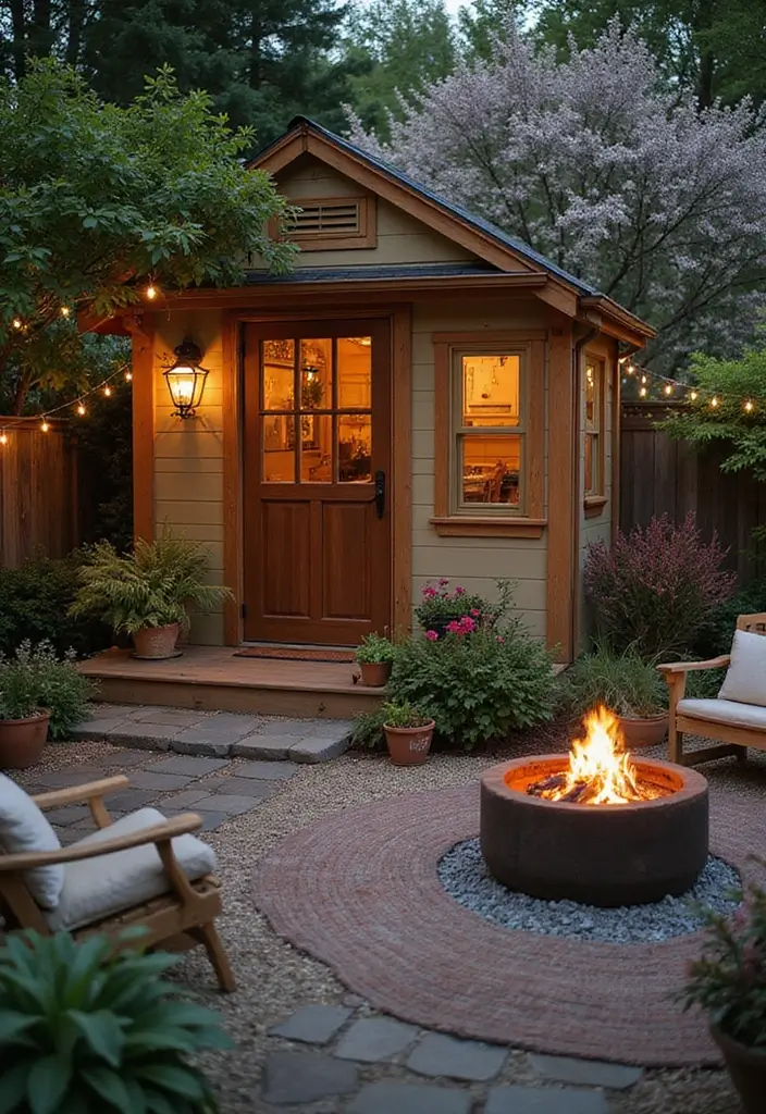 11 Cozy She Shed Ideas That'll Make You Want to Spend All Day Inside! - 10. Outdoor Connection