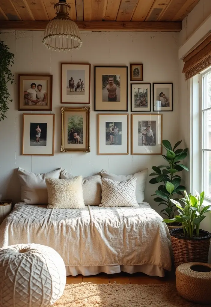 11 Cozy She Shed Ideas That'll Make You Want to Spend All Day Inside! - 11. Personal Touches with Photos