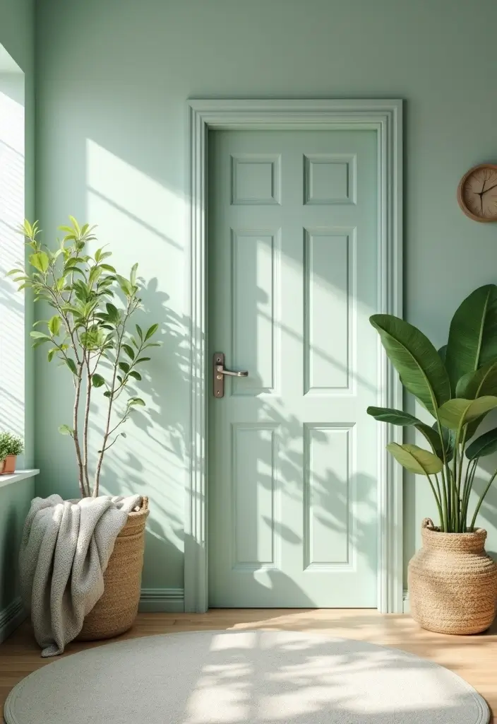 12 Stunning Boho Color Palettes That Will Transform Your She Shed Into a Dreamy Oasis! - 11. Light Grey and Mint Green