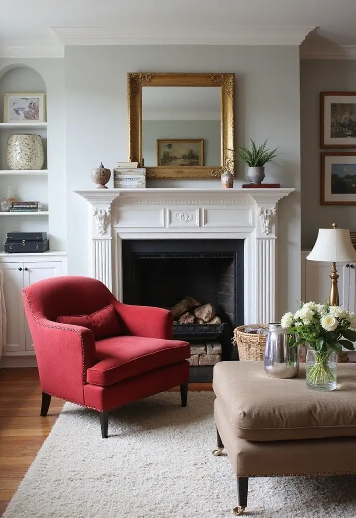15 Stunning Ways to Incorporate Red Accents in Your Home Decor (You Won't Believe #10!) - 9. Red Accent Furniture