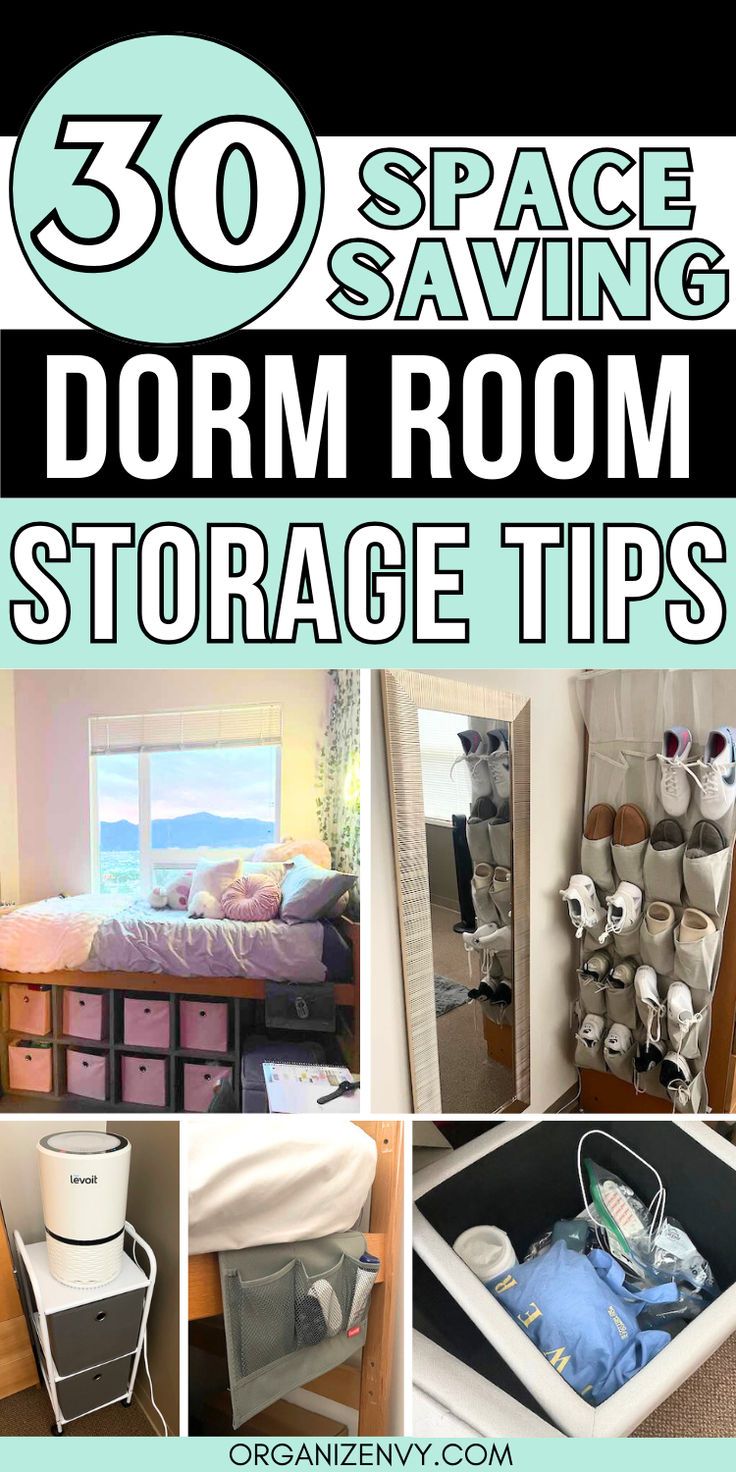 20 Brilliant Tiny Dorm Hacks That Make Small Spaces Feel Massive (You Won't Believe #10!) - 11. Creative Closet Solutions