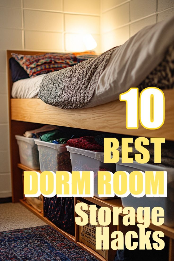 20 Brilliant Tiny Dorm Hacks That Make Small Spaces Feel Massive (You Won't Believe #10!) - 3. Rolling Carts: Versatile and Chic