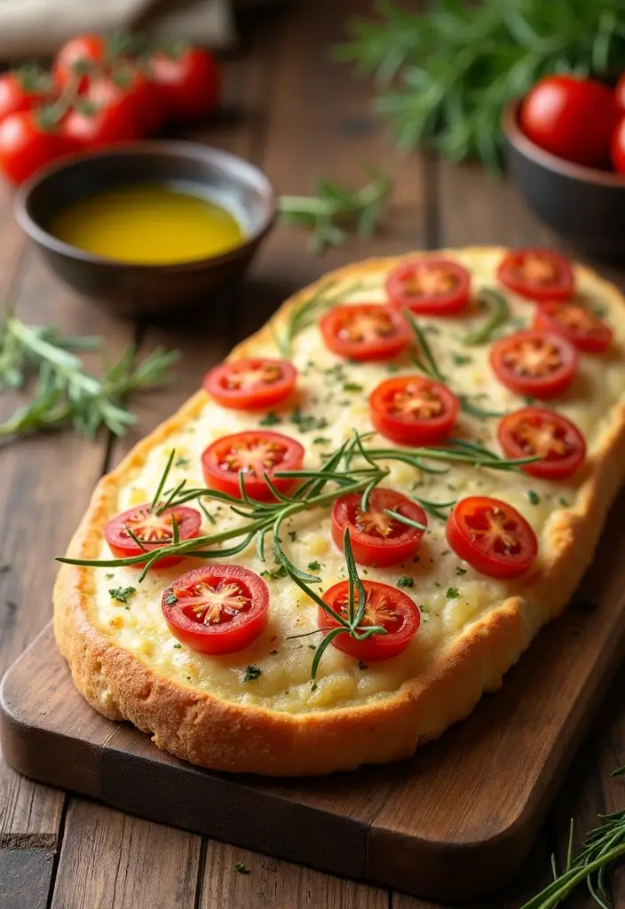 5 Beginner-Friendly Bread Recipes That Are Foolproof (Even Non-Bakers Can Master Them!) - 2. Easy Focaccia Bread