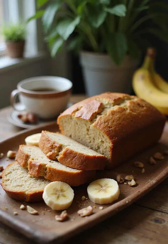 5 Beginner-Friendly Bread Recipes That Are Foolproof (Even Non-Bakers Can Master Them!) - 3. Quick Banana Bread