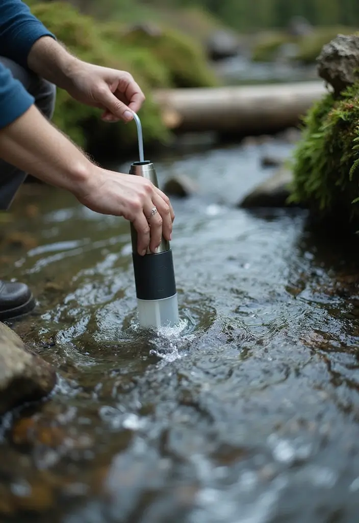 12 Must-Have Camping Gear Items You Didn't Know You Needed (Number 5 Will Blow Your Mind!) - 1. Portable Water Filter Straw