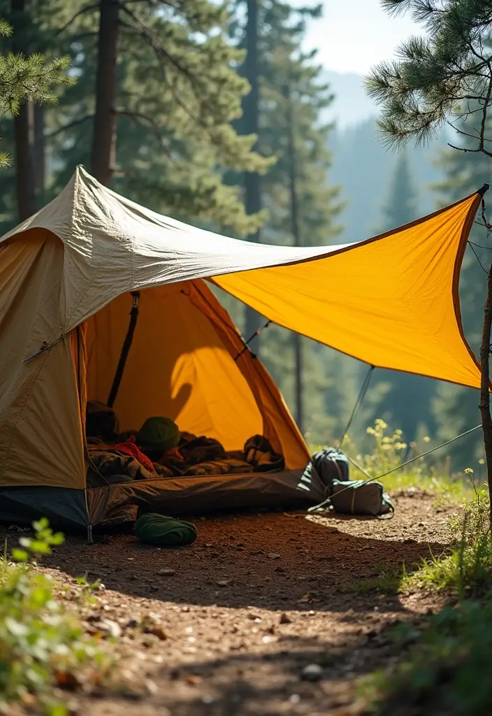 12 Must-Have Camping Gear Items You Didn't Know You Needed (Number 5 Will Blow Your Mind!) - 10. Lightweight Tarp