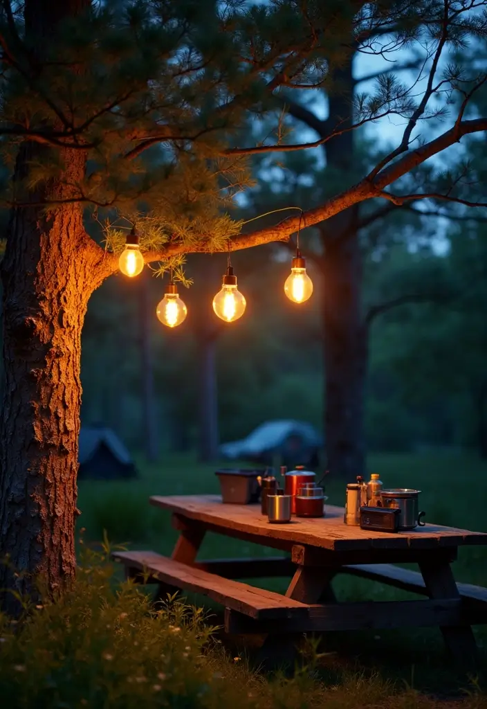 12 Must-Have Camping Gear Items You Didn't Know You Needed (Number 5 Will Blow Your Mind!) - 2. Solar-Powered Camp Lights