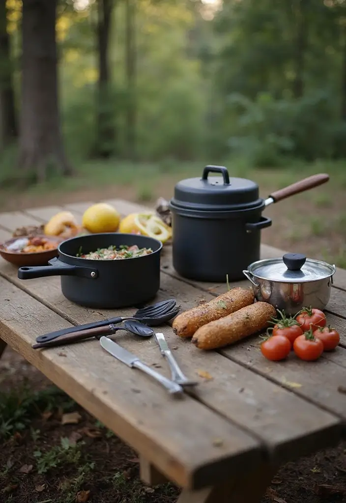 12 Must-Have Camping Gear Items You Didn't Know You Needed (Number 5 Will Blow Your Mind!) - 4. Campfire Cooking Kit