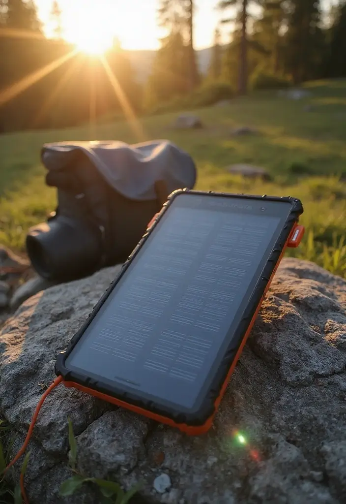 12 Must-Have Camping Gear Items You Didn't Know You Needed (Number 5 Will Blow Your Mind!) - 5. Portable Solar Charger