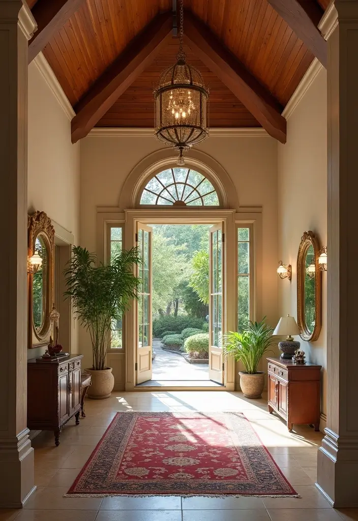 17 Stunning British Colonial Style Homes That Will Make You Want to Move to England! - 17. The Grand Entryway