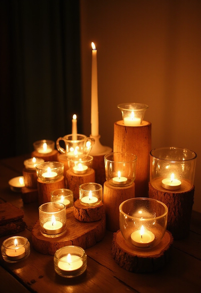 25 DIY Home Decor Projects That Are So Simple You’ll Think ‘Why Didn’t I Do This Sooner?!’ - 6. DIY Candle Holders