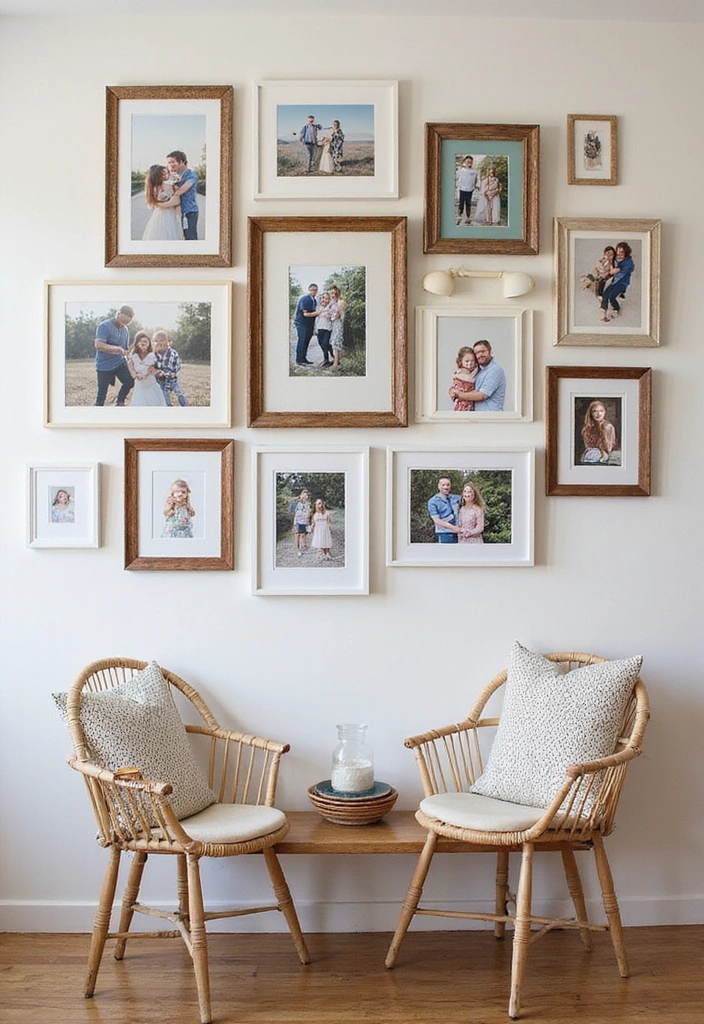 30 DIY Home Decor Projects That Are So Easy You'll Think They Were Store-Bought! - 9. Customized Picture Frames