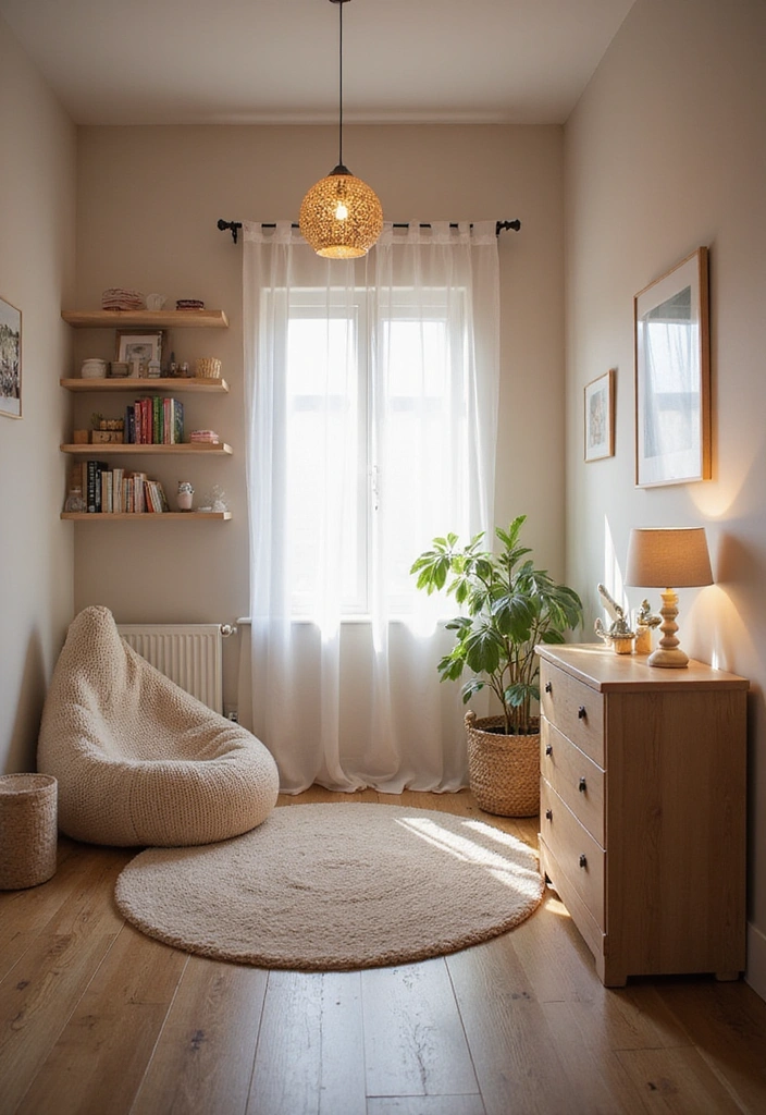 25 Magical Kids Room Decor Ideas That'll Make Bedtime a Dream Come True! - 20. Cozy Corner For Relaxation