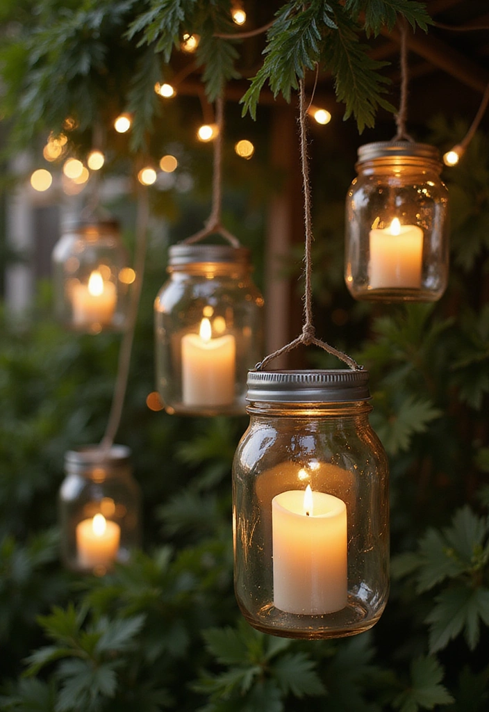 30 DIY Home Decor Projects That Are So Easy You'll Think They Were Store-Bought! - 21. DIY Glass Jar Lanterns