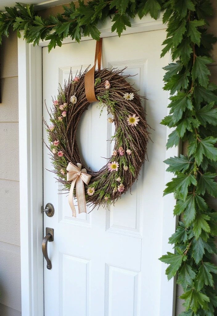 25 DIY Home Decor Projects That Are So Simple You’ll Think ‘Why Didn’t I Do This Sooner?!’ - 12. DIY Door Wreaths
