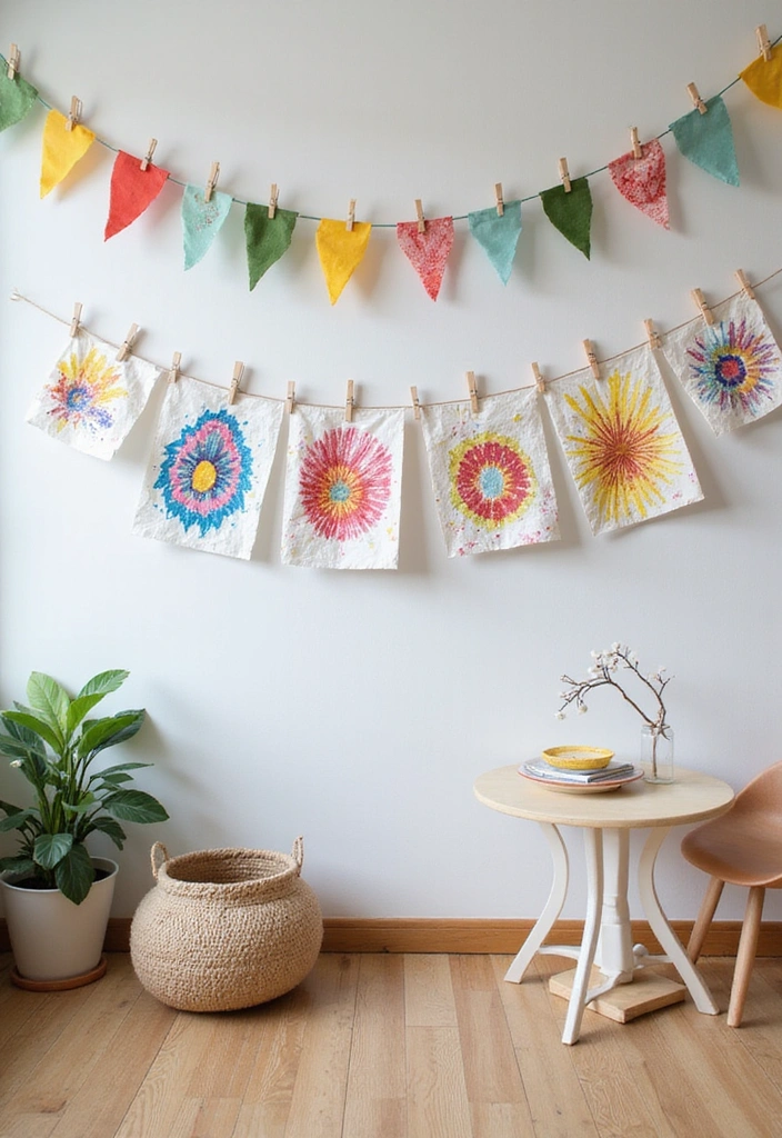 25 Magical Kids Room Decor Ideas That'll Make Bedtime a Dream Come True! - 10. Creative Art Displays