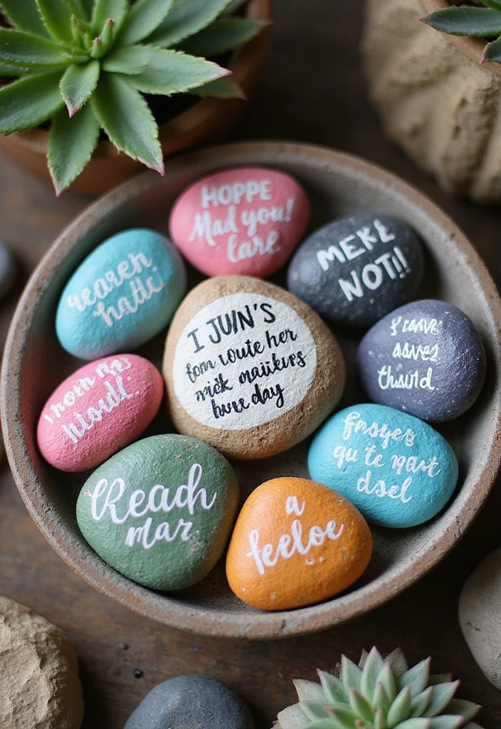 25 DIY Home Decor Projects That Are So Simple You’ll Think ‘Why Didn’t I Do This Sooner?!’ - 22. Painted Rocks