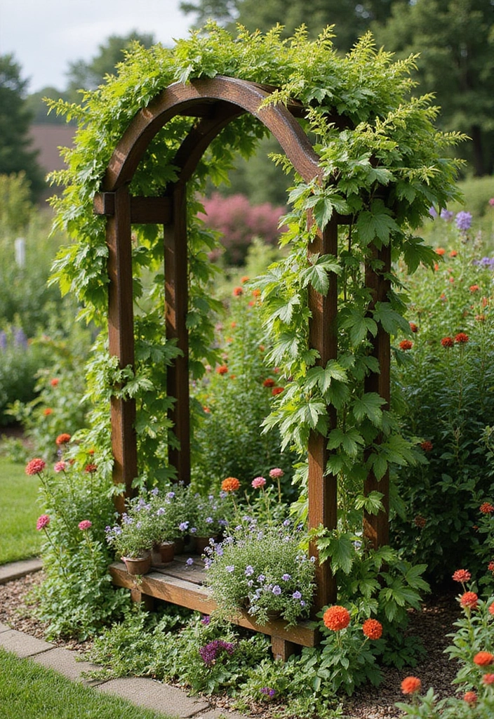 25 DIY Home Decor Projects That Are So Simple You’ll Think ‘Why Didn’t I Do This Sooner?!’ - 18. DIY Garden Trellis