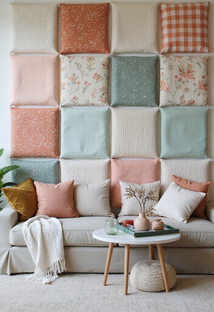 25 DIY Home Decor Projects That Are So Simple You’ll Think ‘Why Didn’t I Do This Sooner?!’ - 11. Fabric Wall Panels