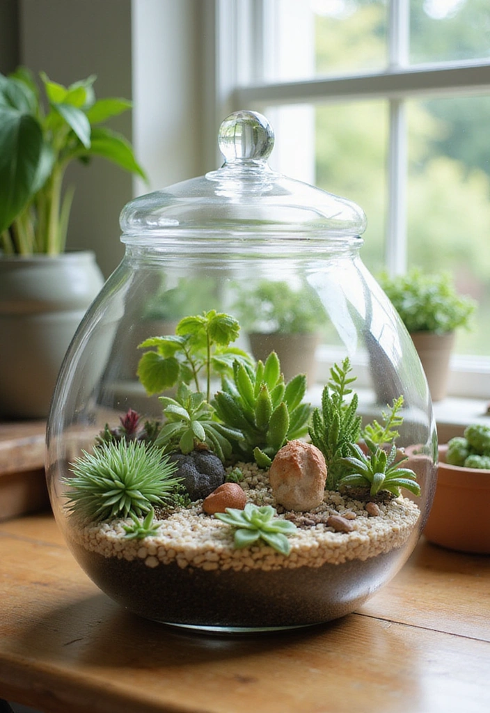 25 Magical Kids Room Decor Ideas That'll Make Bedtime a Dream Come True! - 13. Magical Terrarium Corner