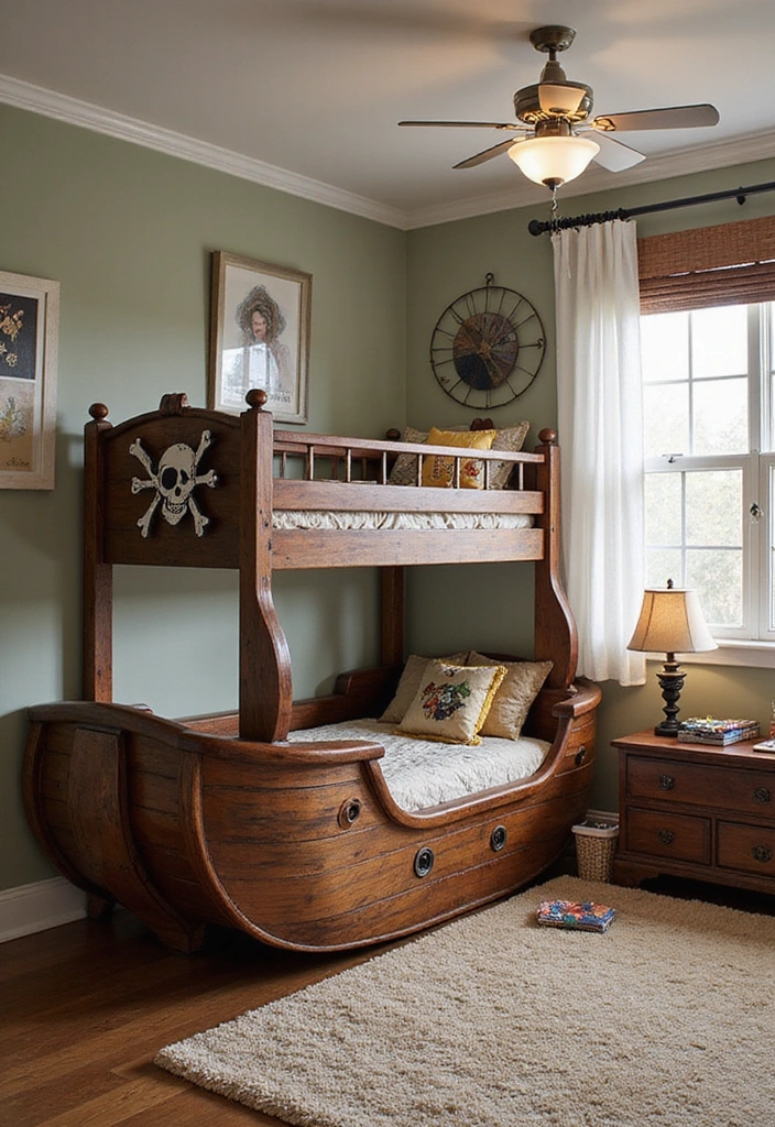 25 Magical Kids Room Decor Ideas That'll Make Bedtime a Dream Come True! - 9. Fantasy-Themed Beds