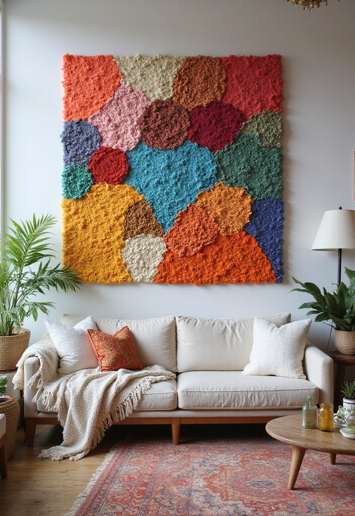 30 DIY Home Decor Projects That Are So Easy You'll Think They Were Store-Bought! - 18. DIY Fabric Wall Art