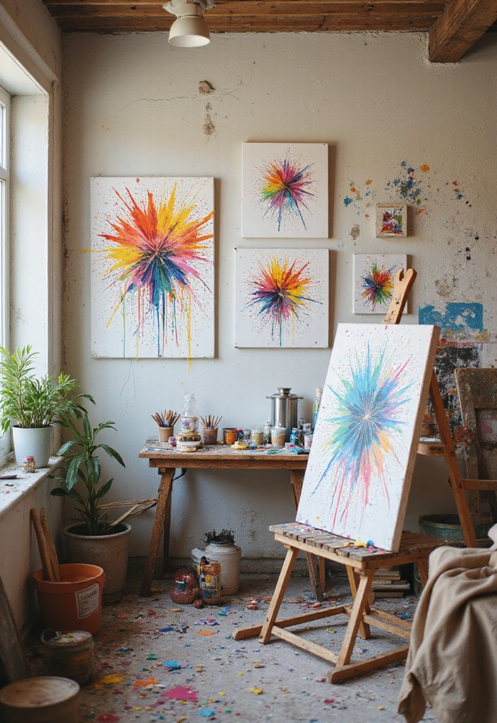 25 Fun and Budget-Friendly Small House DIY Projects You Can Start Today! - 4. Make Your Own Wall Art