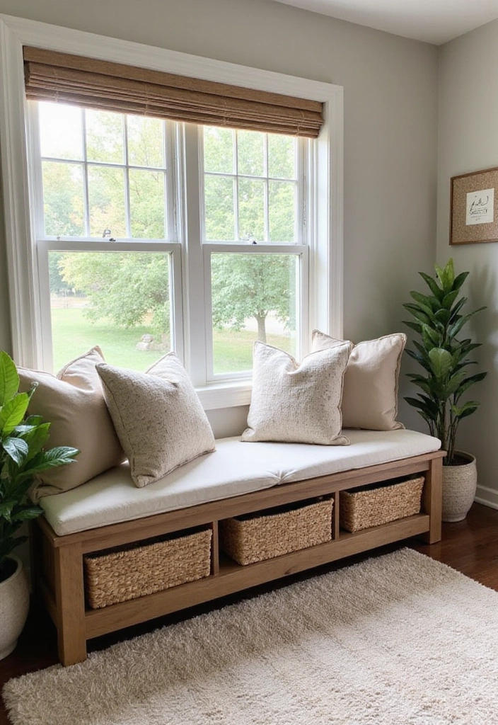 25 Fun and Budget-Friendly Small House DIY Projects You Can Start Today! - 18. Design a Custom Bench