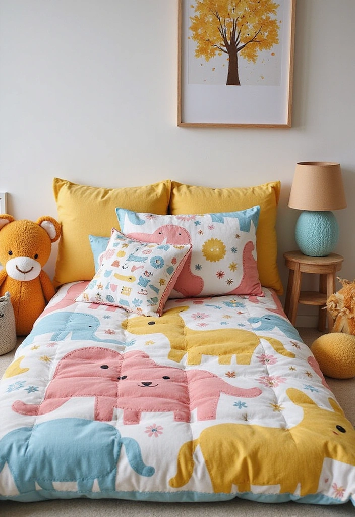 25 Magical Kids Room Decor Ideas That'll Make Bedtime a Dream Come True! - 17. Comfortable Sleep Mats
