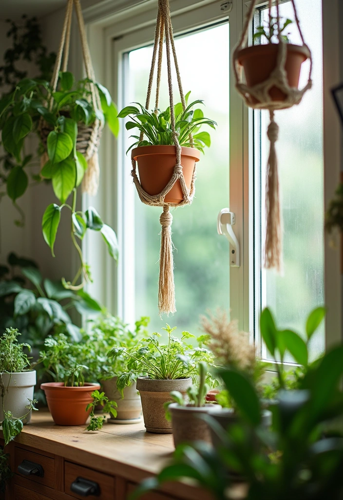 25 Fun and Budget-Friendly Small House DIY Projects You Can Start Today! - 17. DIY Plant Hangers