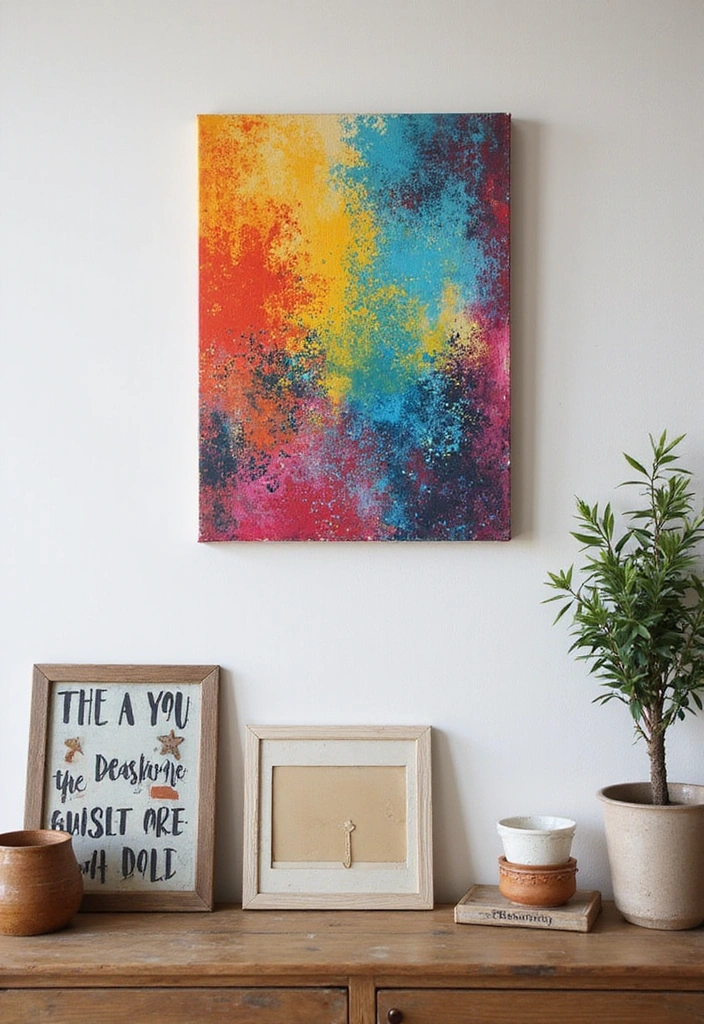 25 DIY Home Decor Projects That Are So Simple You’ll Think ‘Why Didn’t I Do This Sooner?!’ - 7. Stenciled Wall Art
