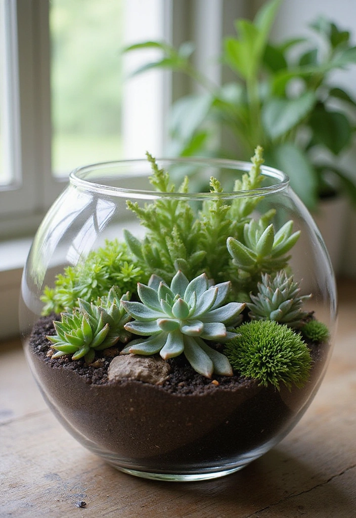 30 DIY Home Decor Projects That Are So Easy You'll Think They Were Store-Bought! - 16. Succulent Terrarium