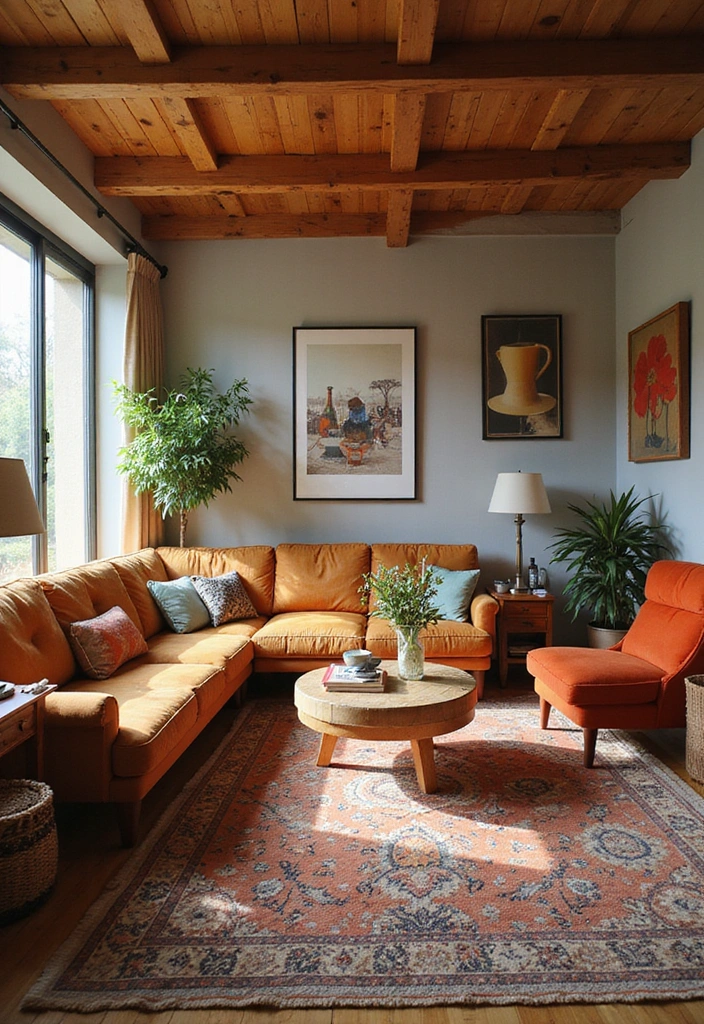 15 Rad 1980s Decor Ideas That'll Bring Your Living Room Back to Life (You Won't Believe #6!) - 12. Eclectic Mix of Decor Styles