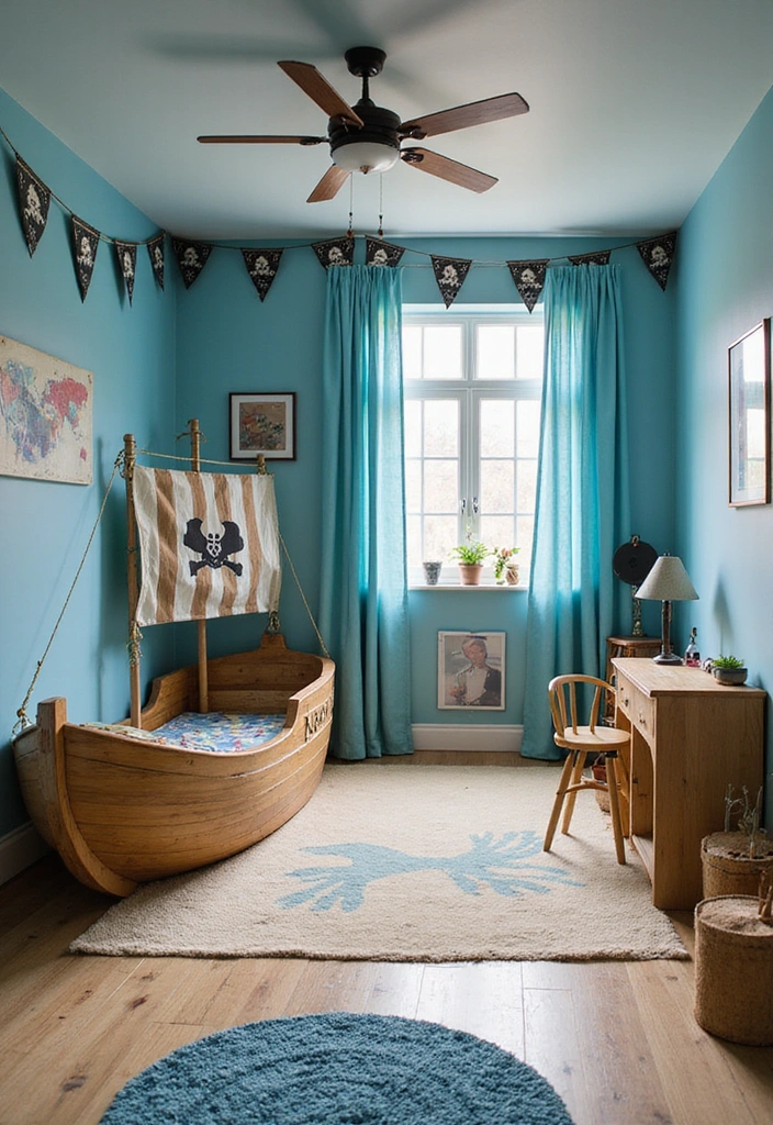 22 Themed Kids Playroom Ideas That'll Make Every Day an Adventure (Check Out #6!) - 12. Pirate Cove