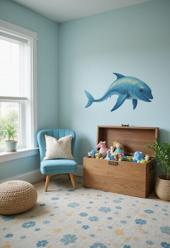 22 Themed Kids Playroom Ideas That'll Make Every Day an Adventure (Check Out #6!) - 16. Ocean Explorer
