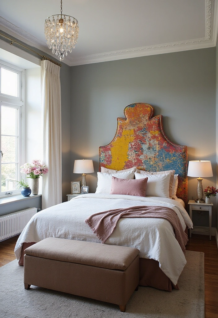 20 Bold Bedroom Decor Ideas to Revamp Your Space (You Won't Believe #11!) - 5. Unique Headboard Designs
