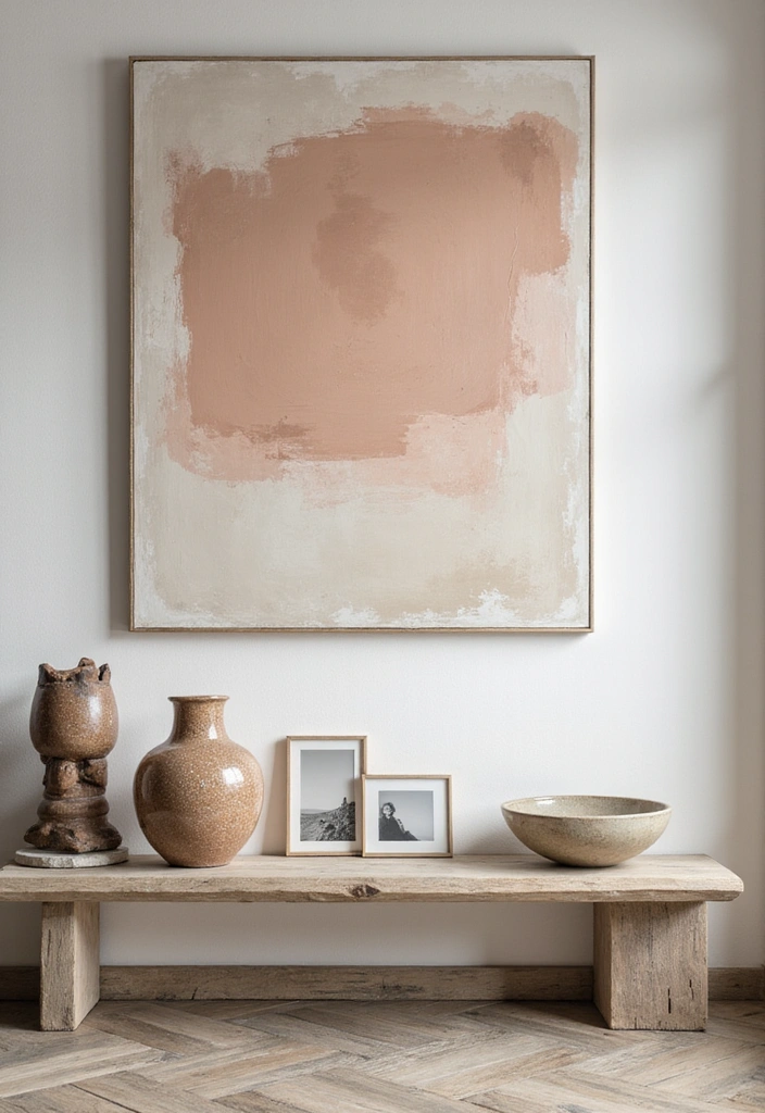 16 Scandinavian Decor Tricks That’ll Make Your Home a Cozy Haven! - 7. Create a Focal Point with Art