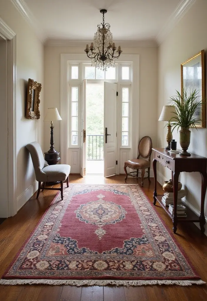 15 Cozy Entryway Rugs That'll Make You Feel Right at Home (You'll Love #5!) - 1. Vintage Charm: Persian Rugs