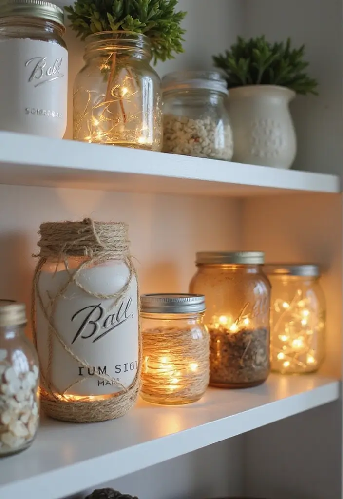 21 Fun Craft Ideas That'll Keep You Busy All Weekend (You Won't Believe #8!) - 5. Decorative Mason Jars