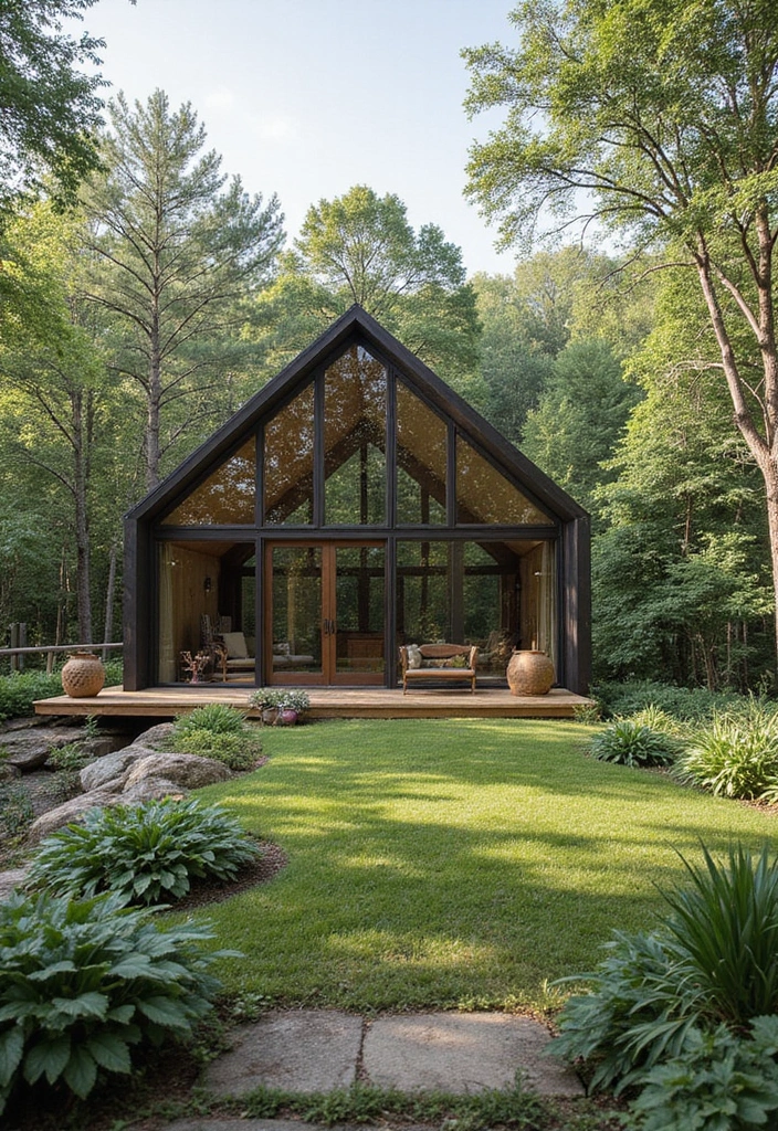 10 Stunning Glass House Designs That Will Leave You Breathless (Wait Until You See #6!) - 10. The Retreat Glass House: Your Escape from Reality