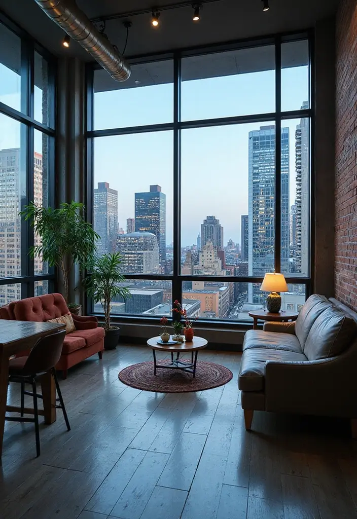 10 Stunning Glass House Designs That Will Leave You Breathless (Wait Until You See #6!) - 7. The Urban Glass Loft: A City Sanctuary