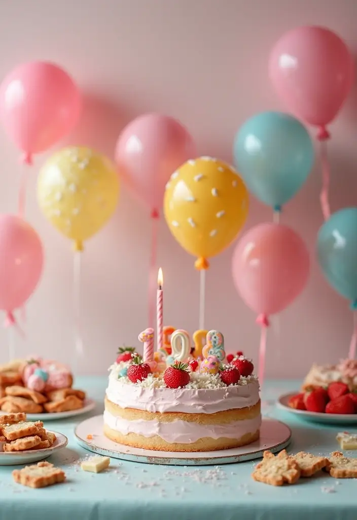 11 Eye-Catching Number Balloons That Will Celebrate Your Kids Birthday in Style! - 11. Edible Number Balloons